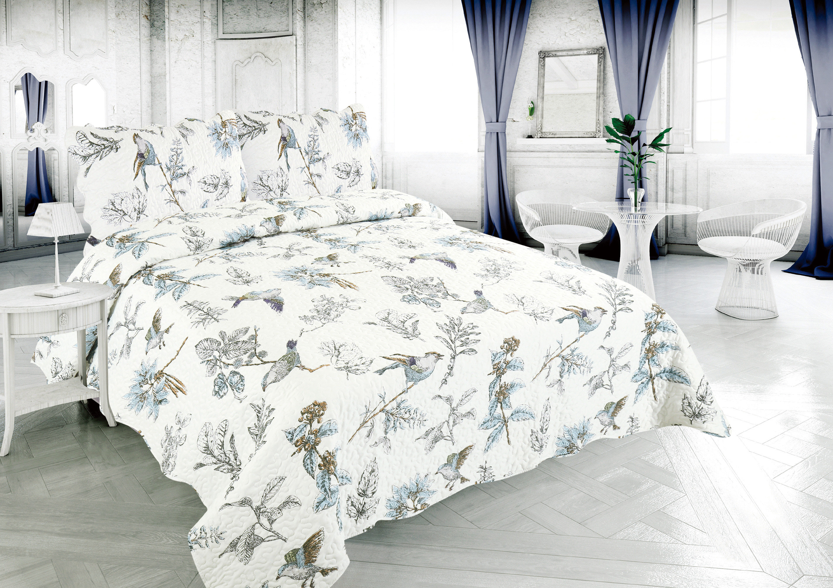 Alcott Hill Ryde Decoration Rich Printed Reversible Quilt Set