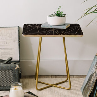 Three Of The Possessed Biscayne End Table by East Urban Home Sale