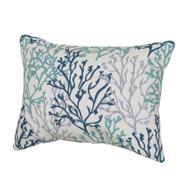 outdoor coral pillows