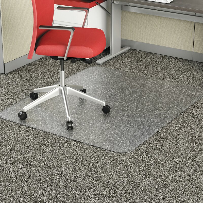 Symple Stuff Leta Occasional Low Pile Carpet Straight Chair Mat