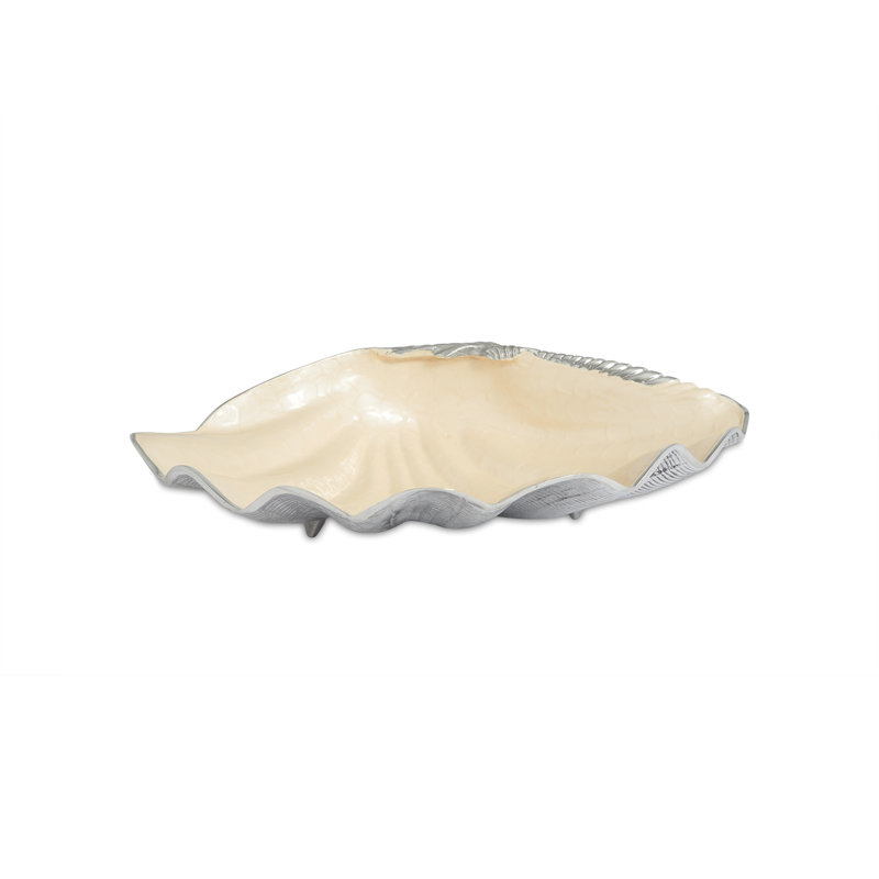 Julia Knight Inc Tahitian Clam Shell 25 Decorative Bowl Wayfair