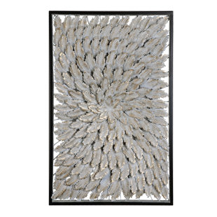Metal Feather Wall Decor Wayfair Metal Feathers Wall Décor
