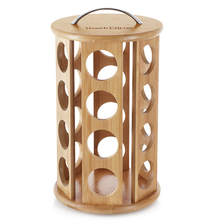 32-Pod Sleekdine Bamboo K-Cup Holder 