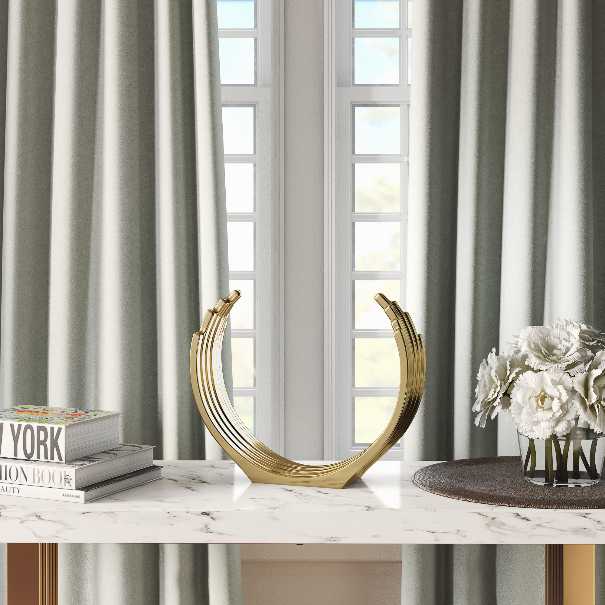 Everly Quinn Ayleen Decorative Table Top Sculpture Reviews Wayfair