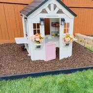 Backyard Discovery 3 5 X 3 83 Playhouse Reviews Wayfair