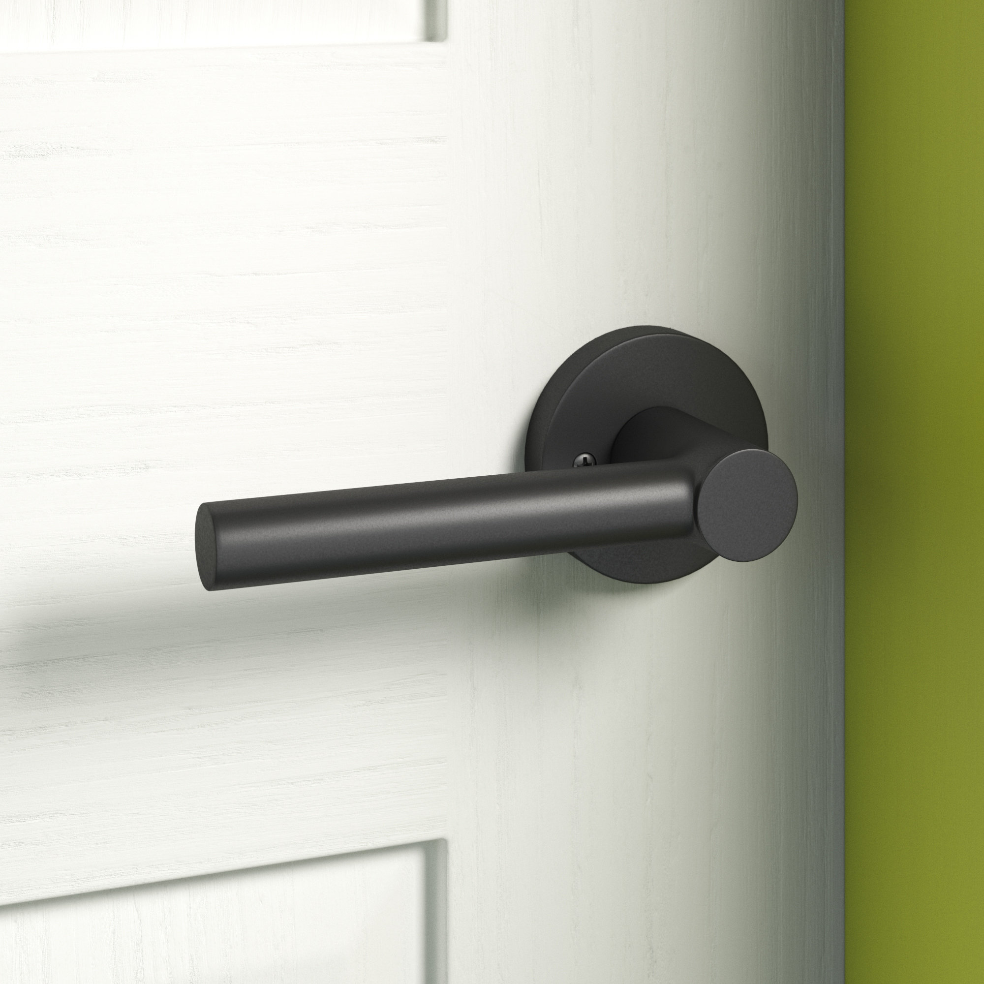 Basics Entry Knob Matte Black Round Basics Entry Knob Matte Black Round