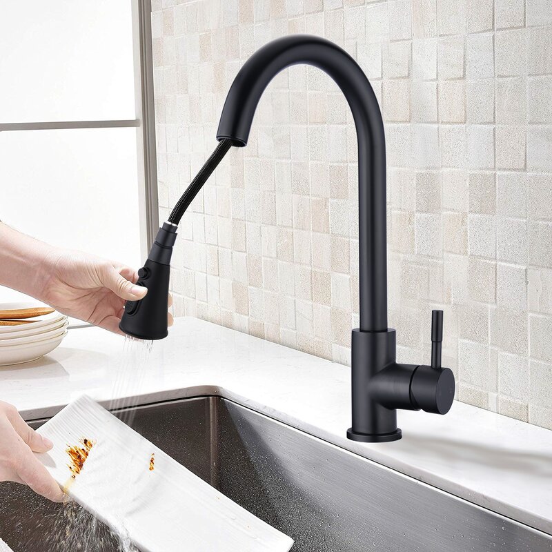 faucet with soap dispenser