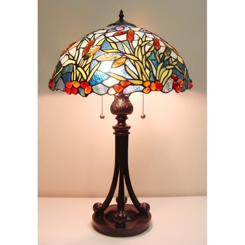 Fine Art Lighting Tiffany 26" Brown Table Lamp Wayfair