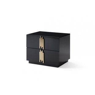 Go to store & view more images Sandvos 2 Drawer Nightstand by Everly Quinn