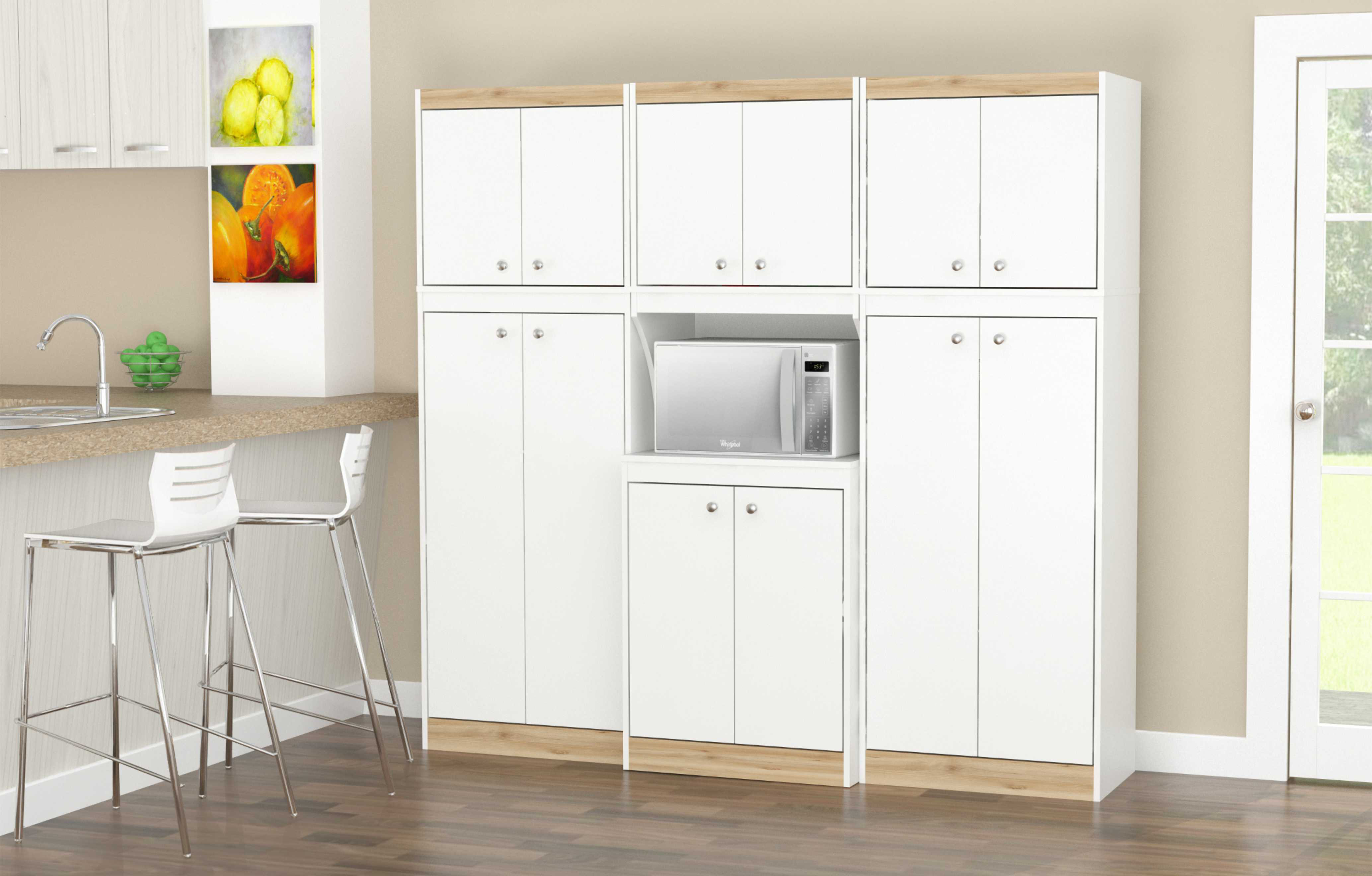 Red Barrel Studio Amaia 3 Piece Kitchen Pantry Reviews Wayfair