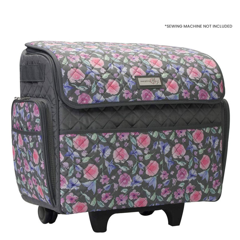 Large Capacity Sewing Machine Travel Storage Bags+Tool Bags Black ForU-1 Sewing Machine Carrying Case Tote Bag