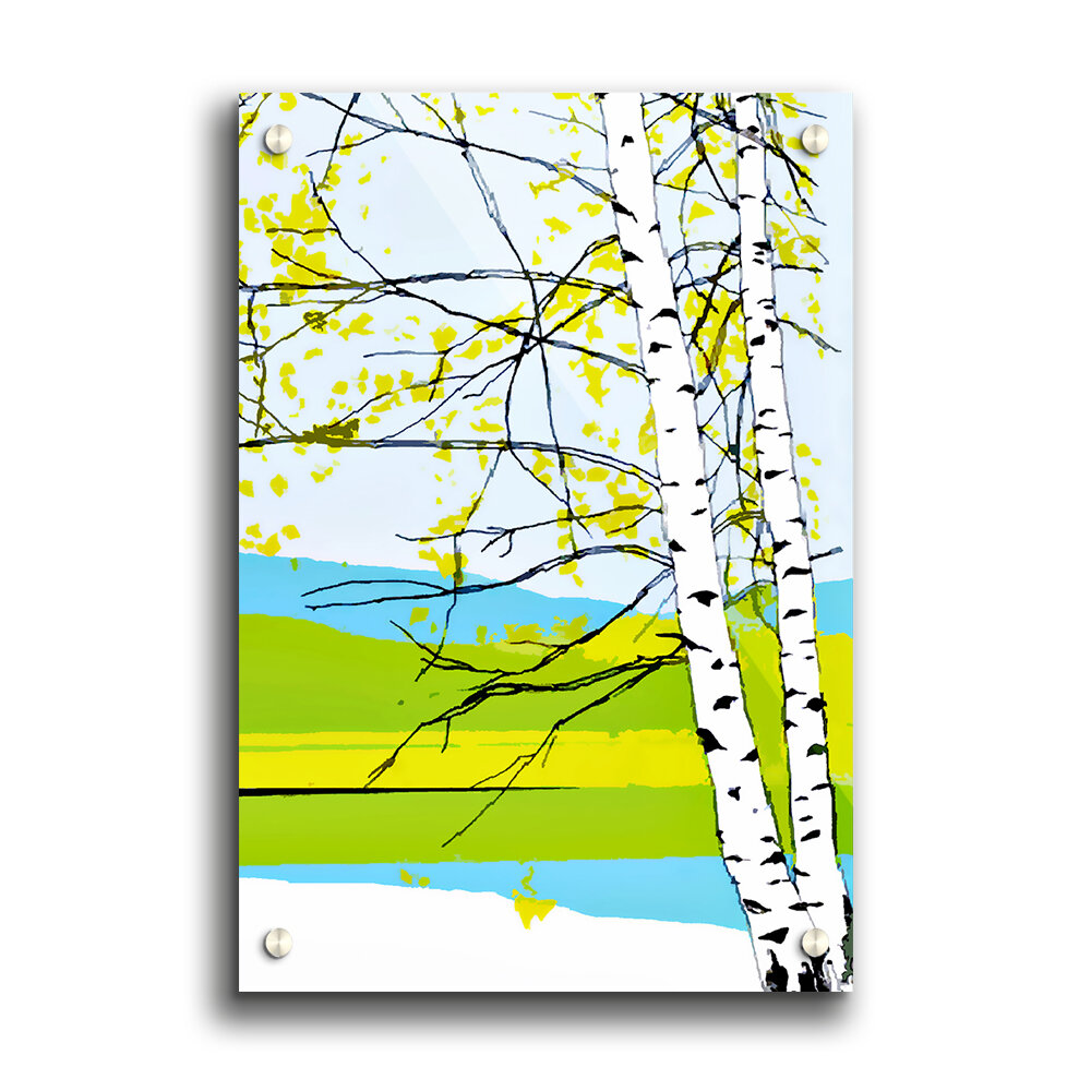 East Urban Home Marimekko Tree - Unframed Graphic Art 