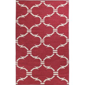 Girardville Red Area Rug