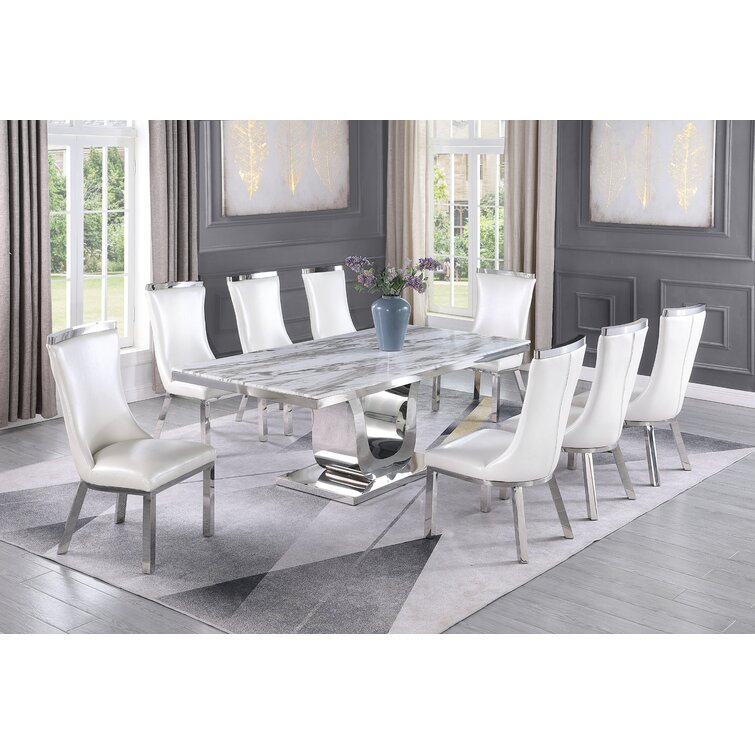 Best Quality Furniture 8 - Person Dining Set | Wayfair