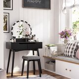 Black Vanity Tables You Ll Love In 2020 Wayfair