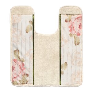 Rose Print Contour Mat