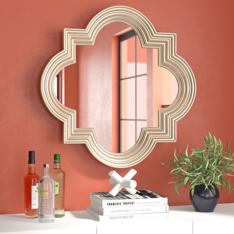 Metallic Wall Decor - Yreka Modern and Contemporary Accent Mirror