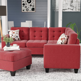 Go to store & view more images Pawnee Sectional with Ottoman by Andover Mills