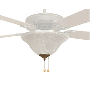 3-Light Bowl Ceiling Fan Light Kit
