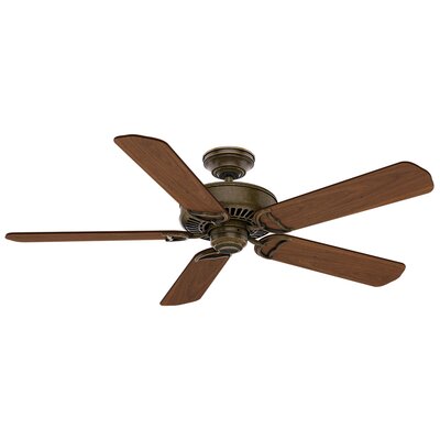 54 Panama 5 Blade Ceiling Fan Casablanca Fan Finish Aged Bronze