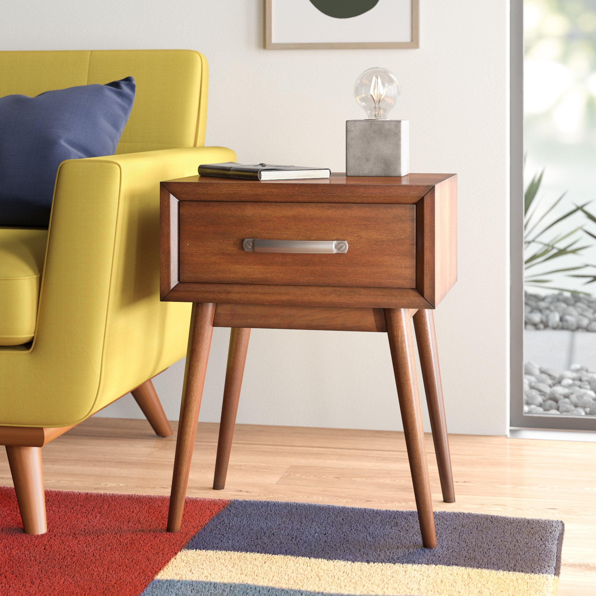 Laylah End Table With Storage Reviews Allmodern