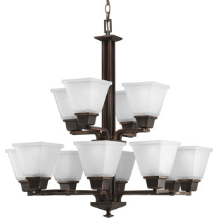 modern craftsman chandelier