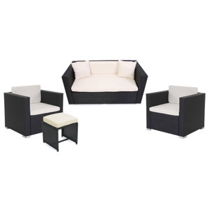 5-Sitzer Sofa-Set Albaric aus Polyrattan von Gar..
