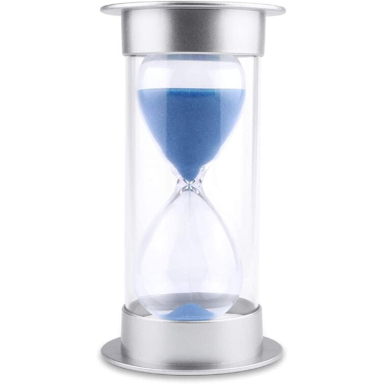 30 Seconds Sand Timer Hourglass Clock For Kitchen Yoga Kids Game Gold Sand