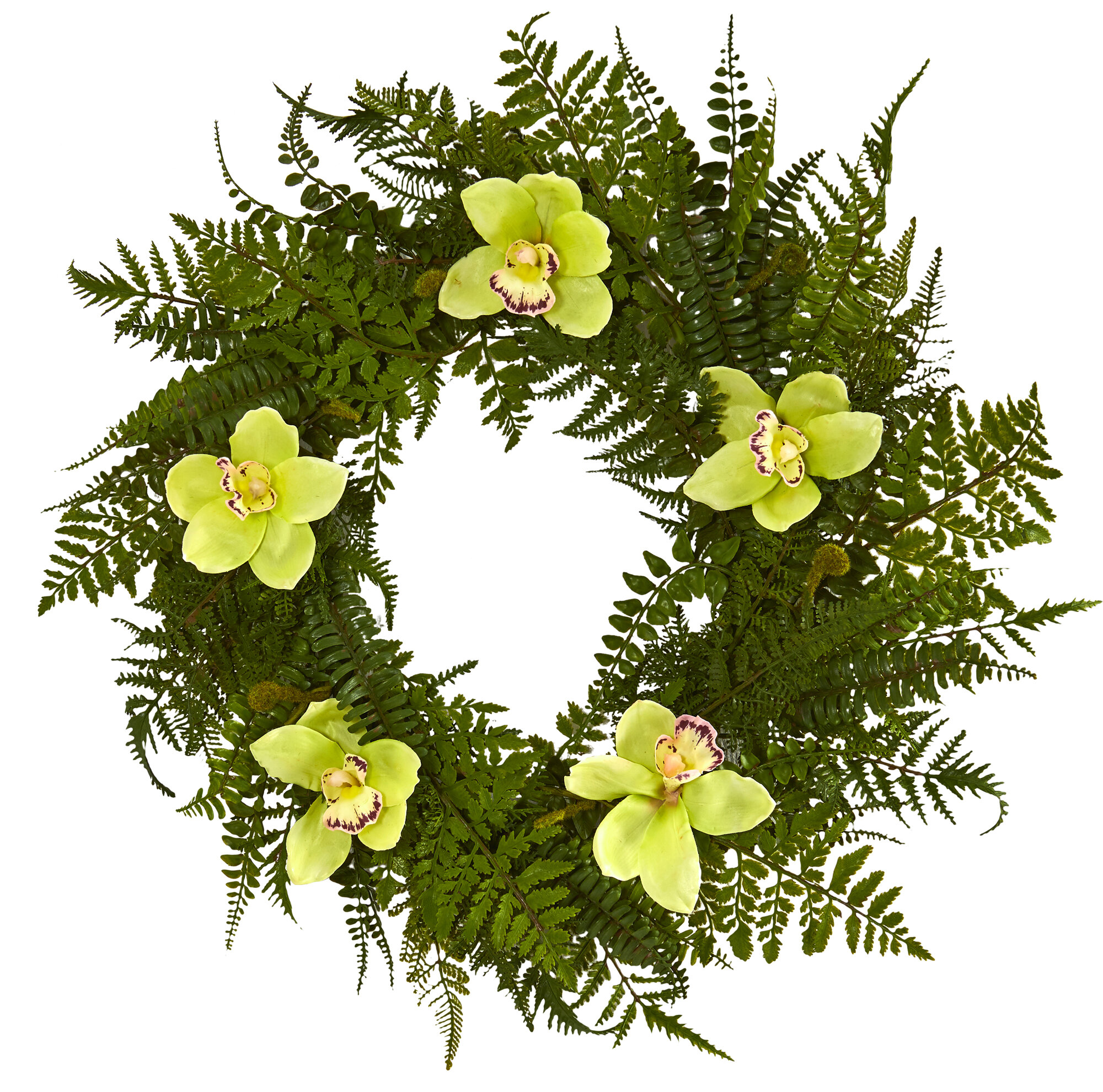 24/" Artificial Garden Flowers Spring /& Summer Wreath Door Backdrop Ornament