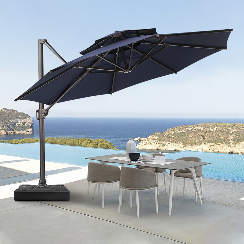 Freeport Park Askov 12 Cantilever Umbrella Reviews Wayfair