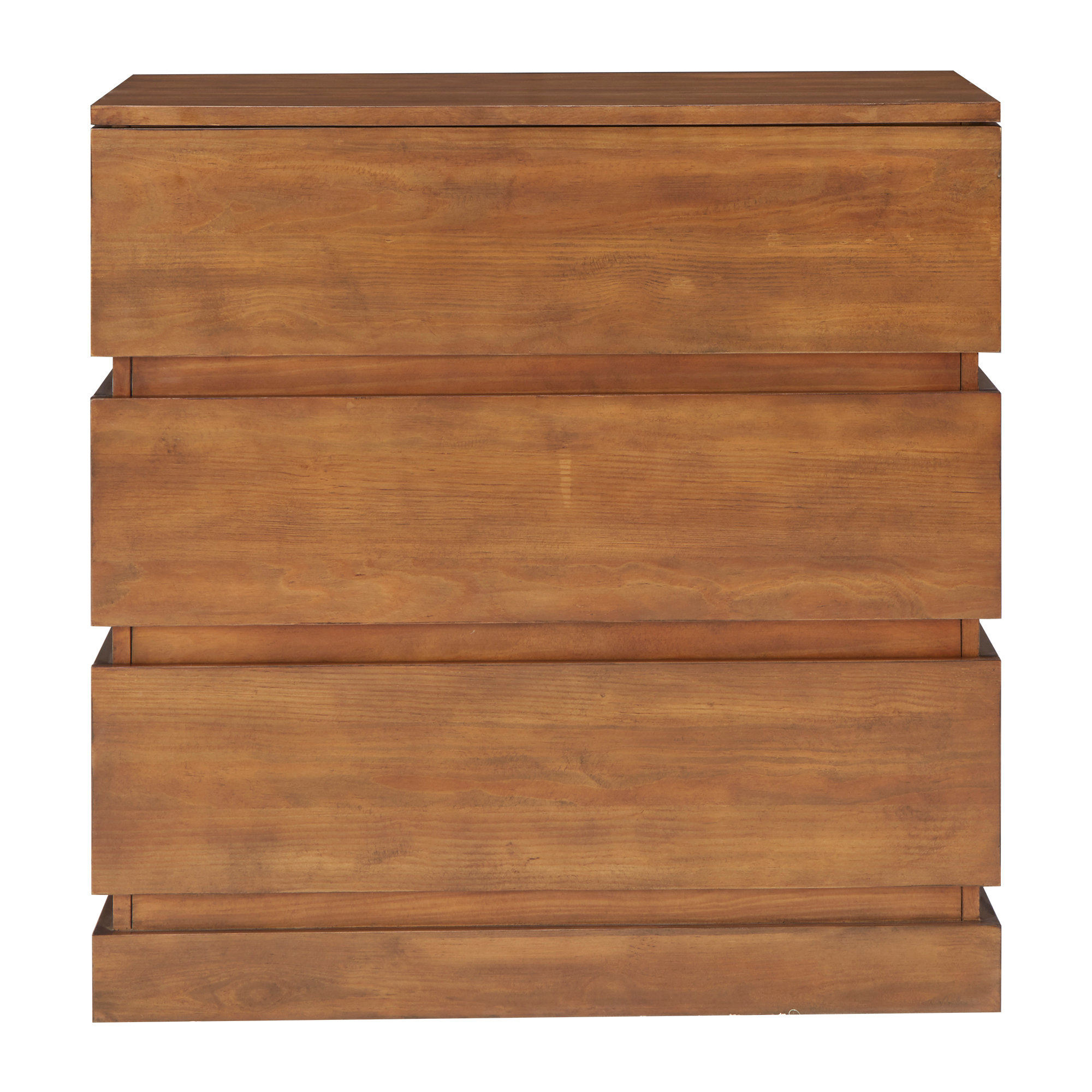 Brayden Studio Irondale 3 Drawer Nightstand Wayfair
