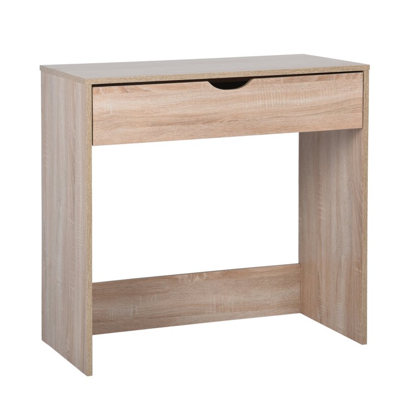 Ebern Designs Colbin Oak Desk Reviews Wayfair Ca