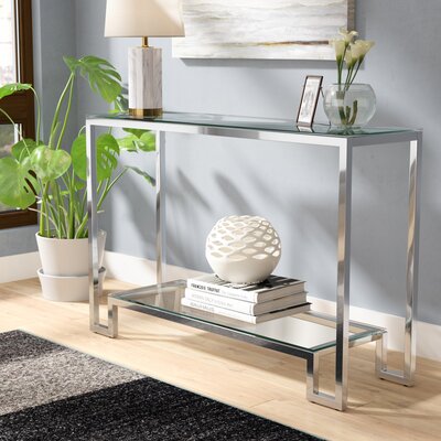 Wade Logan Blair Console Table  Size: Large