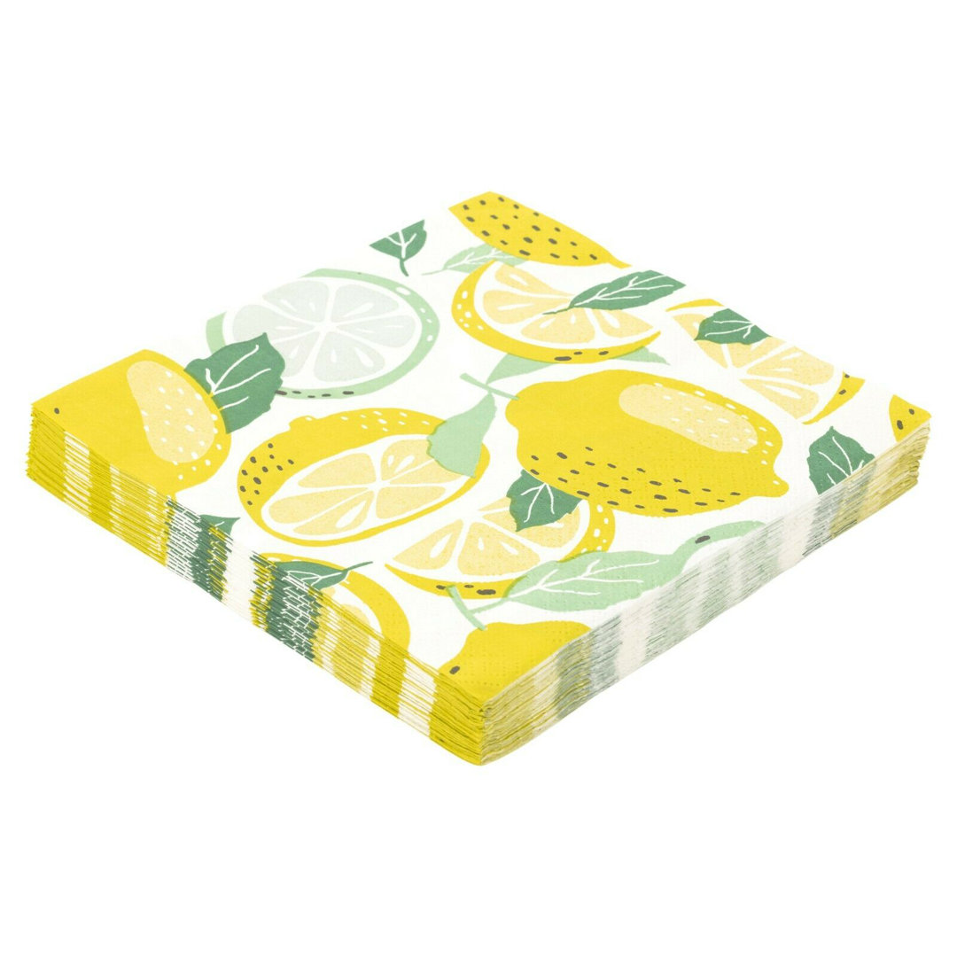 Ebern Designs Serviette Mensa Zitrone