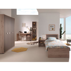 6-tlg. Schlafzimmer-Set Emma, 90 x 200 cm von Vi..