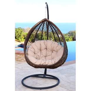 Go to store & view more images Ghazali Swing Chair with Stand by World Menagerie