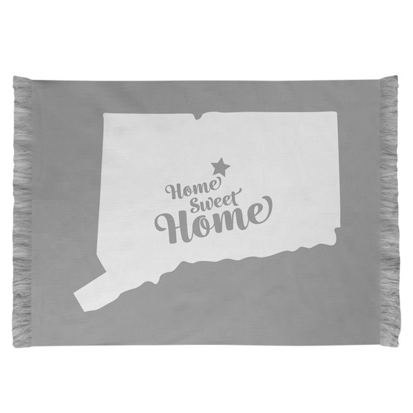 East Urban Home Home Sweet Hartford Grey Area Rug Wayfair