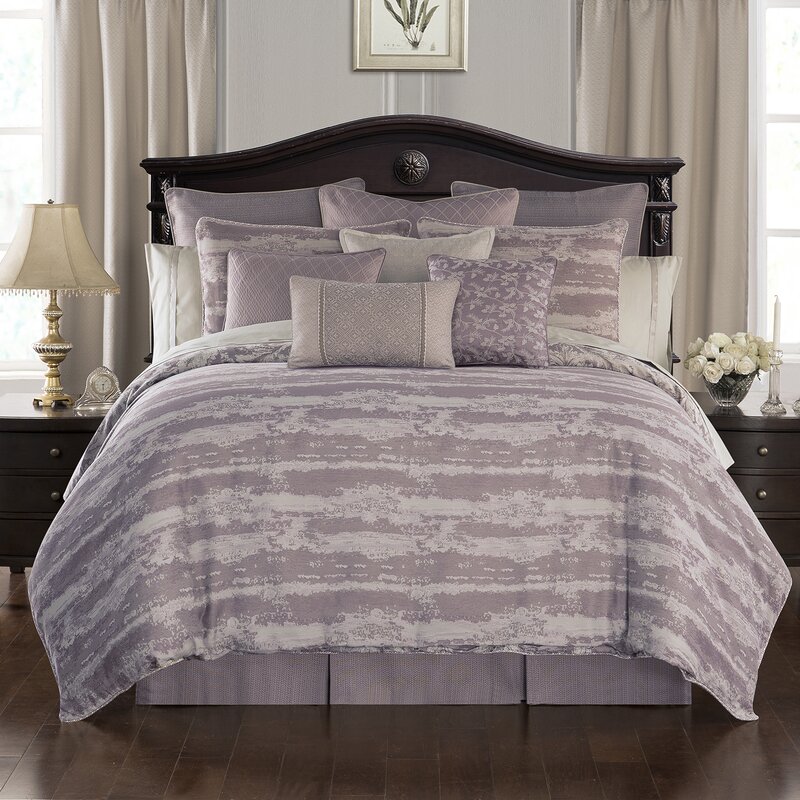 Waterford Bedding Victoria 4 Piece Reversible Comforter Set