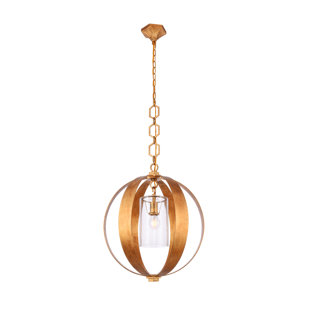 Go to store & view more images Damiane Transitional 1-Light Pendant by Orren Ellis