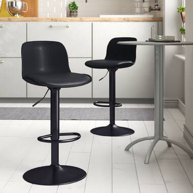 camargo adjustable height swivel bar stool