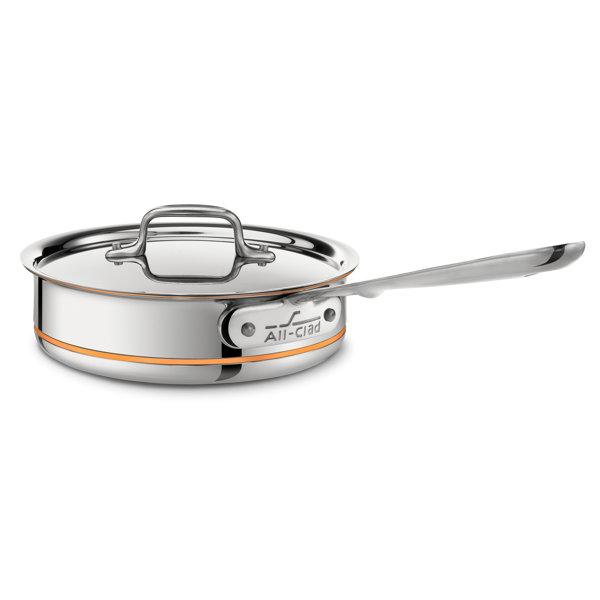 All-Clad Copper Core® Non-Stick Saute Pan with Lid ...