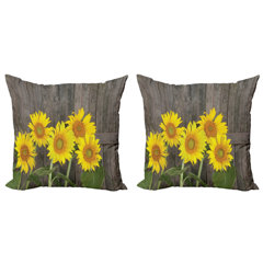 sunflower shaped pillow