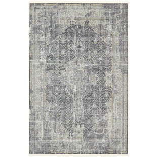 4 X 8 Rug Wayfair Lonerock Dark Gray Area Rug
