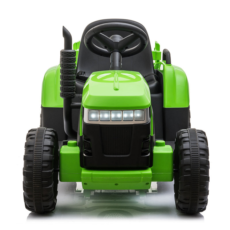 green ride on car