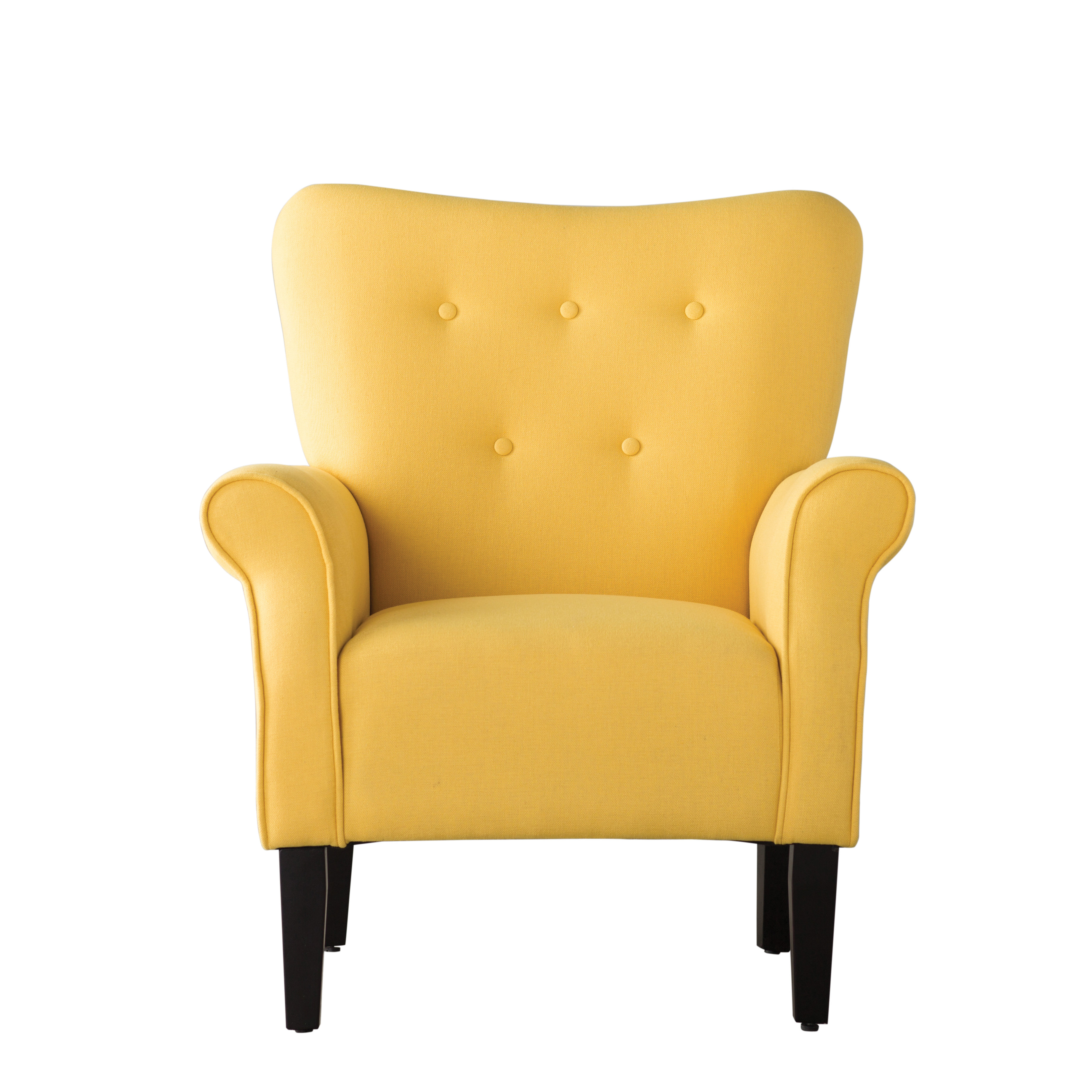 yellow nursing chair