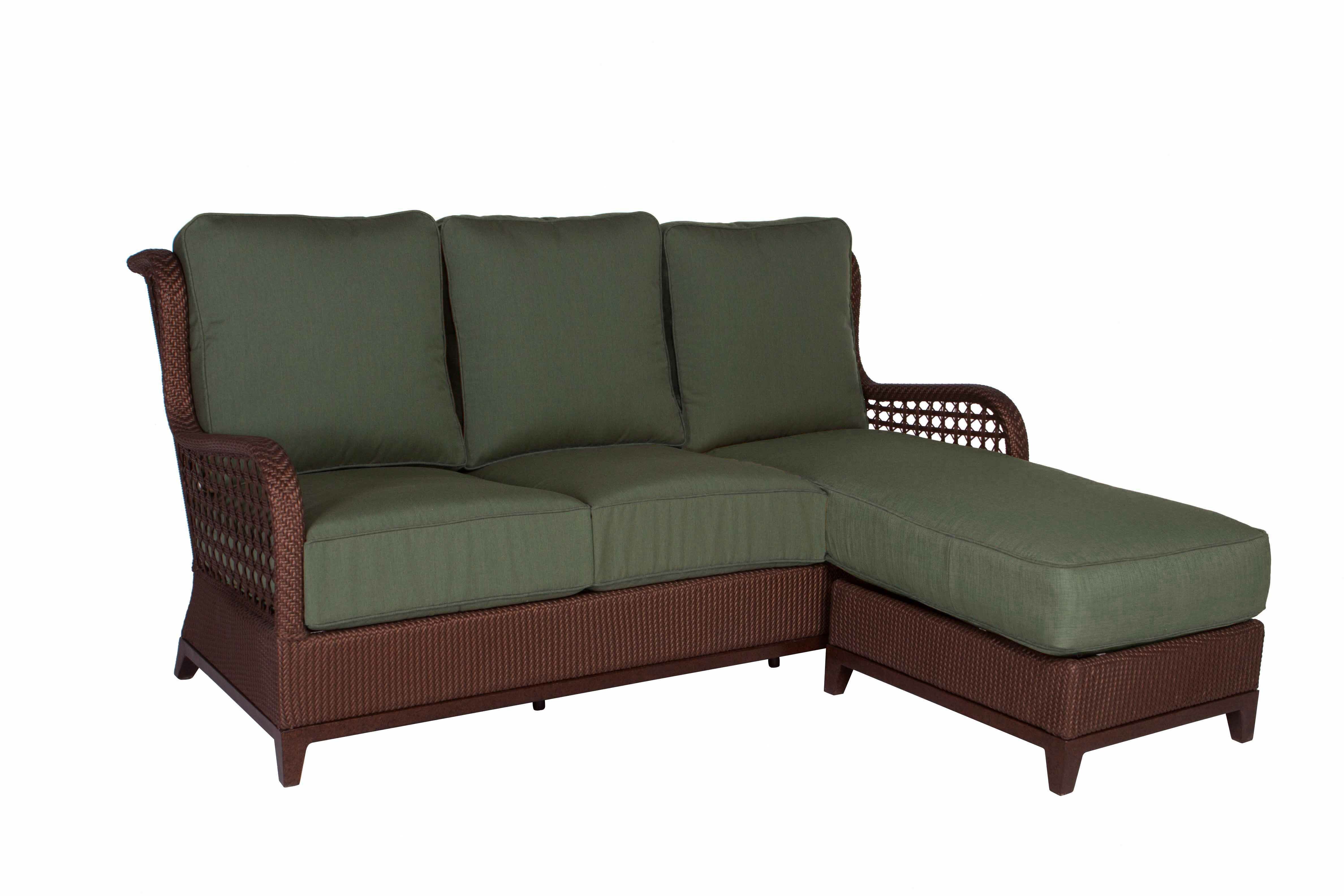 aberdeen chaise lounge sofa with cushions