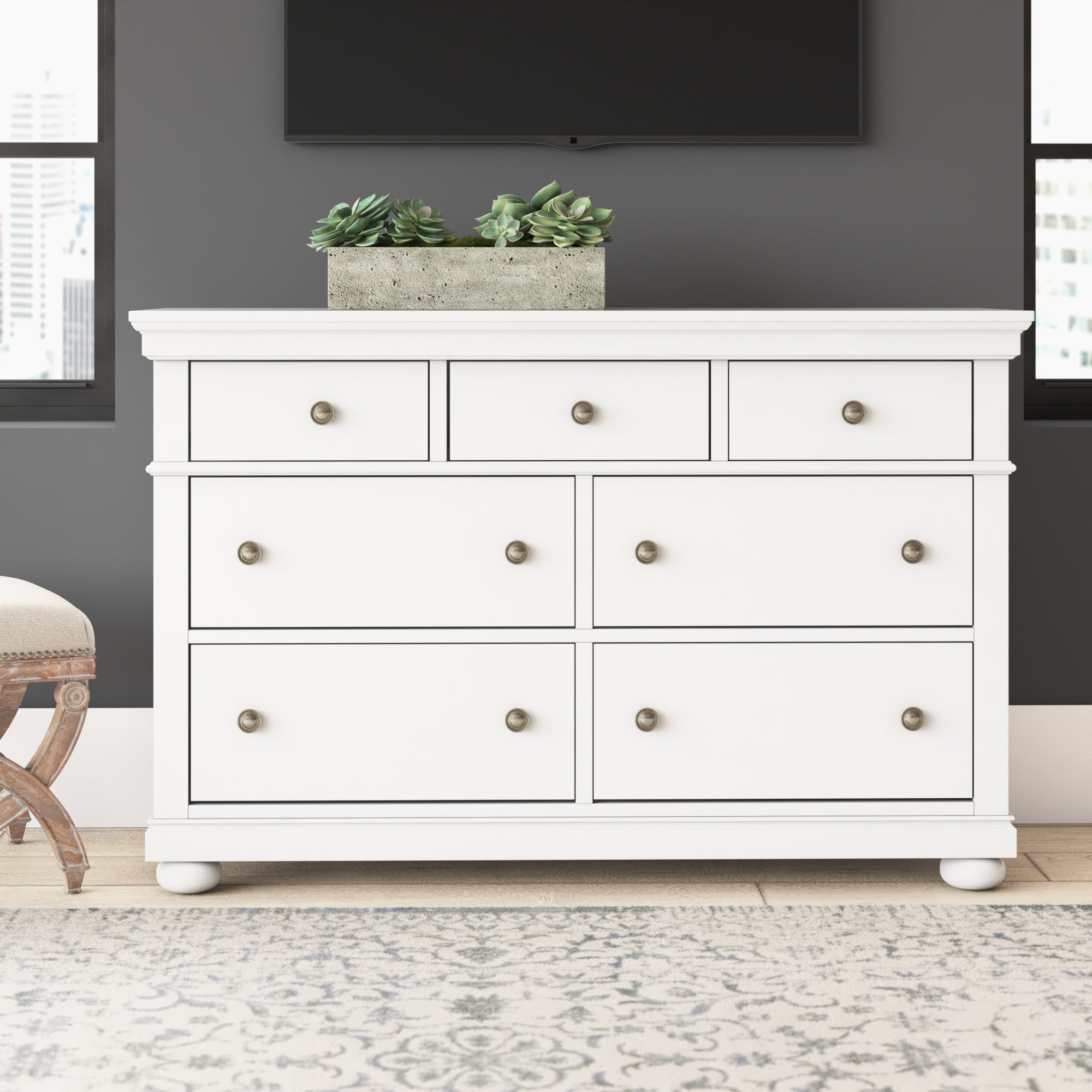Greyleigh™ Baby & Kids Theodis 7 Drawer Dresser & Reviews Wayfair