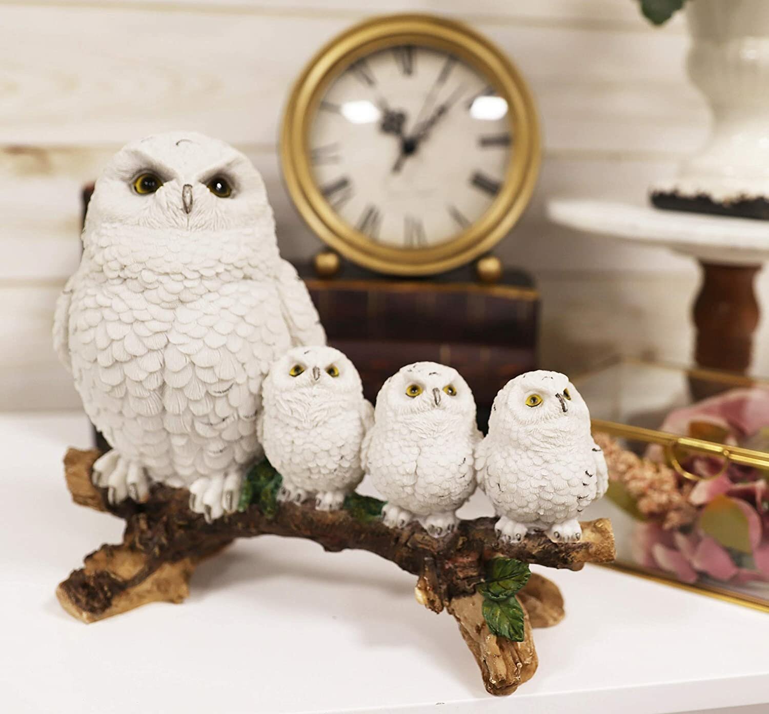 New Set Of 3 Decorative Love Hope And Faith Owls