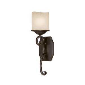 Montana 1-Light Wall Sconce in Raw Umber