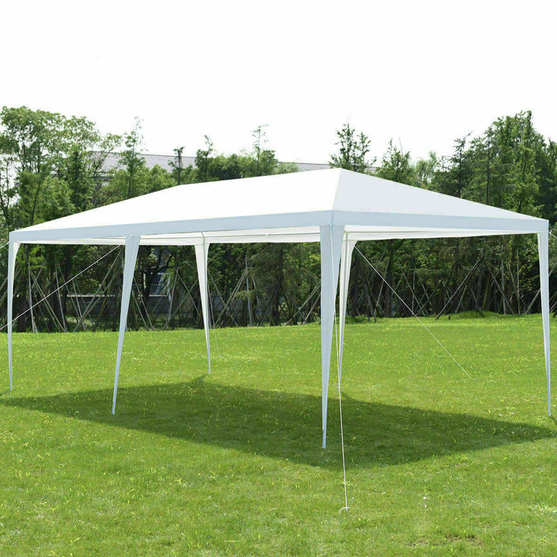 Heaweego Wedding 20 Ft W X 10 Ft D Steel Party Tent Wayfair